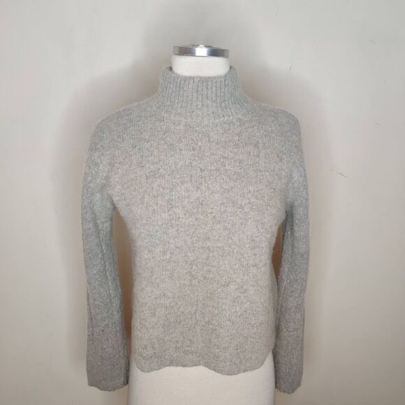 Rosanna Lambswool Angora Sweater Mock Neck - Picture 1 of 7